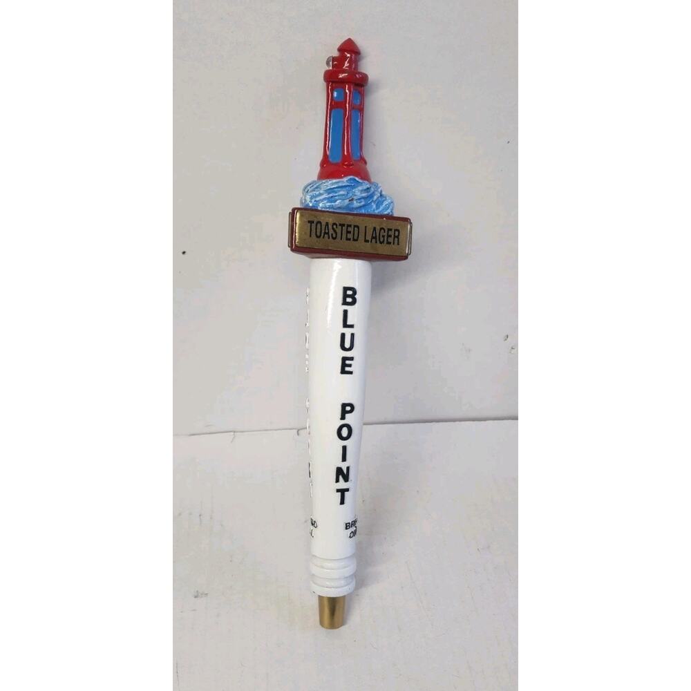 Blue Point Toasted Lager Beer Tap Handle Lighthouse NM 14 INCHES